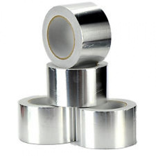 Fita Aluminizada Autoadesiva p/ Manta Térmica 48 mm × 50 m GMAC