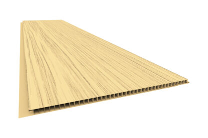Forro PVC Plasbil Relevo Castanha Junta Seca 7 mm 5 m