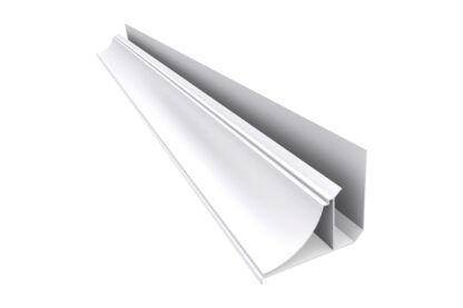 Moldura Rodaforro Plasbil Acabamento Nobre PVC Branco 6 m
