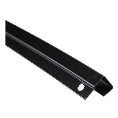 baguete preto Eucatex — detalhe do perfil